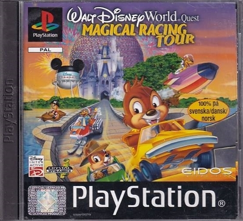 Walt Disney World Quest Magical Racing Tour - Dansk - PS1 (B Grade) (Genbrug)